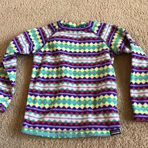 Patagonia fleece pullover 5t